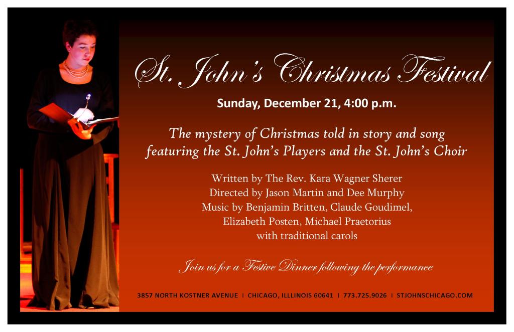 Christmas Festival postcard rev