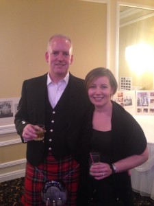 Our Senior Warden all dressed up for the event (his date is always beautiful)