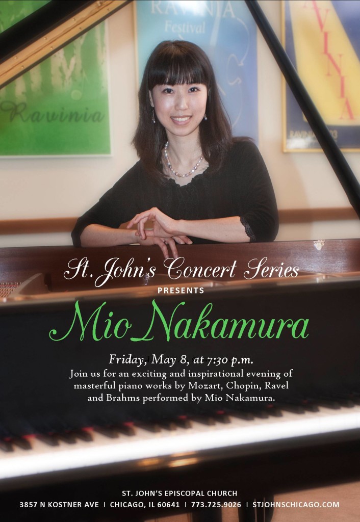 Concert postcard Mio, May 8 vertical
