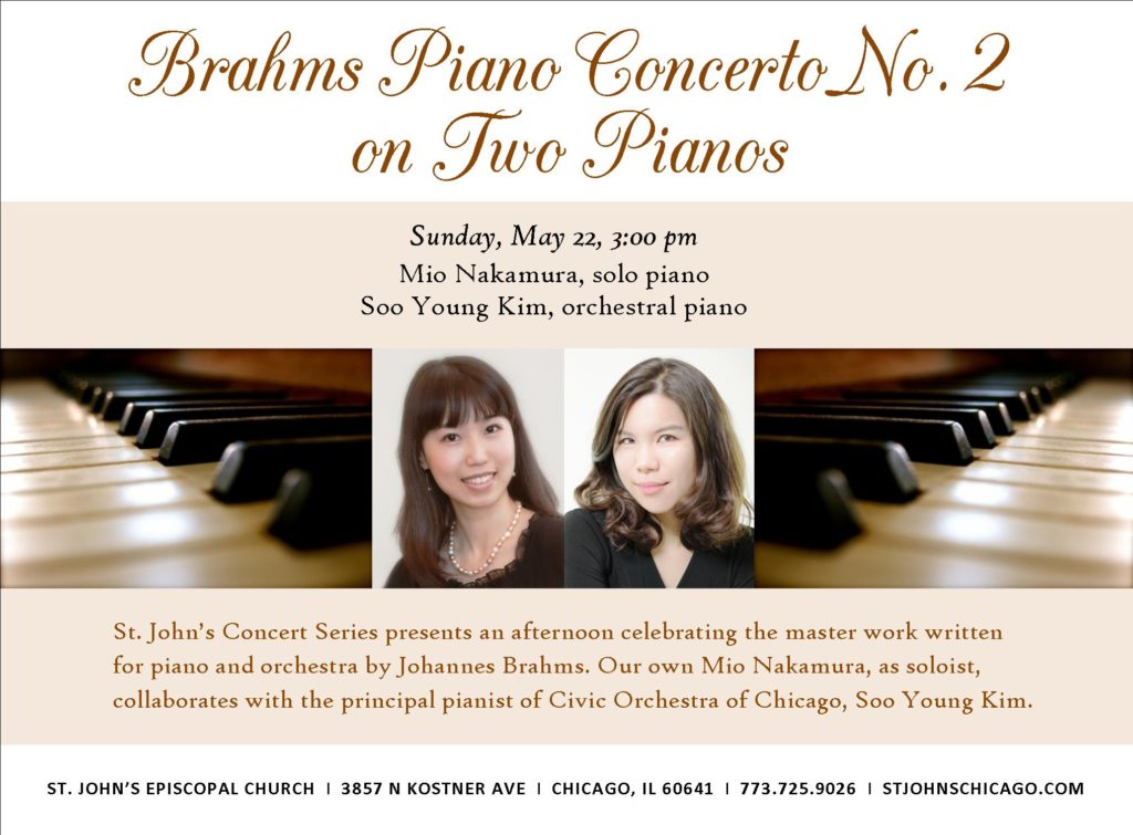 Concert postcard Mio and Soo Young Kim rev