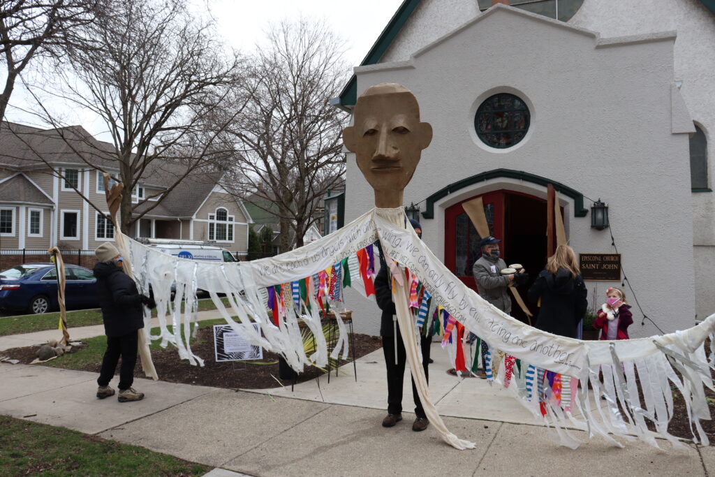 Palm Sunday puppet