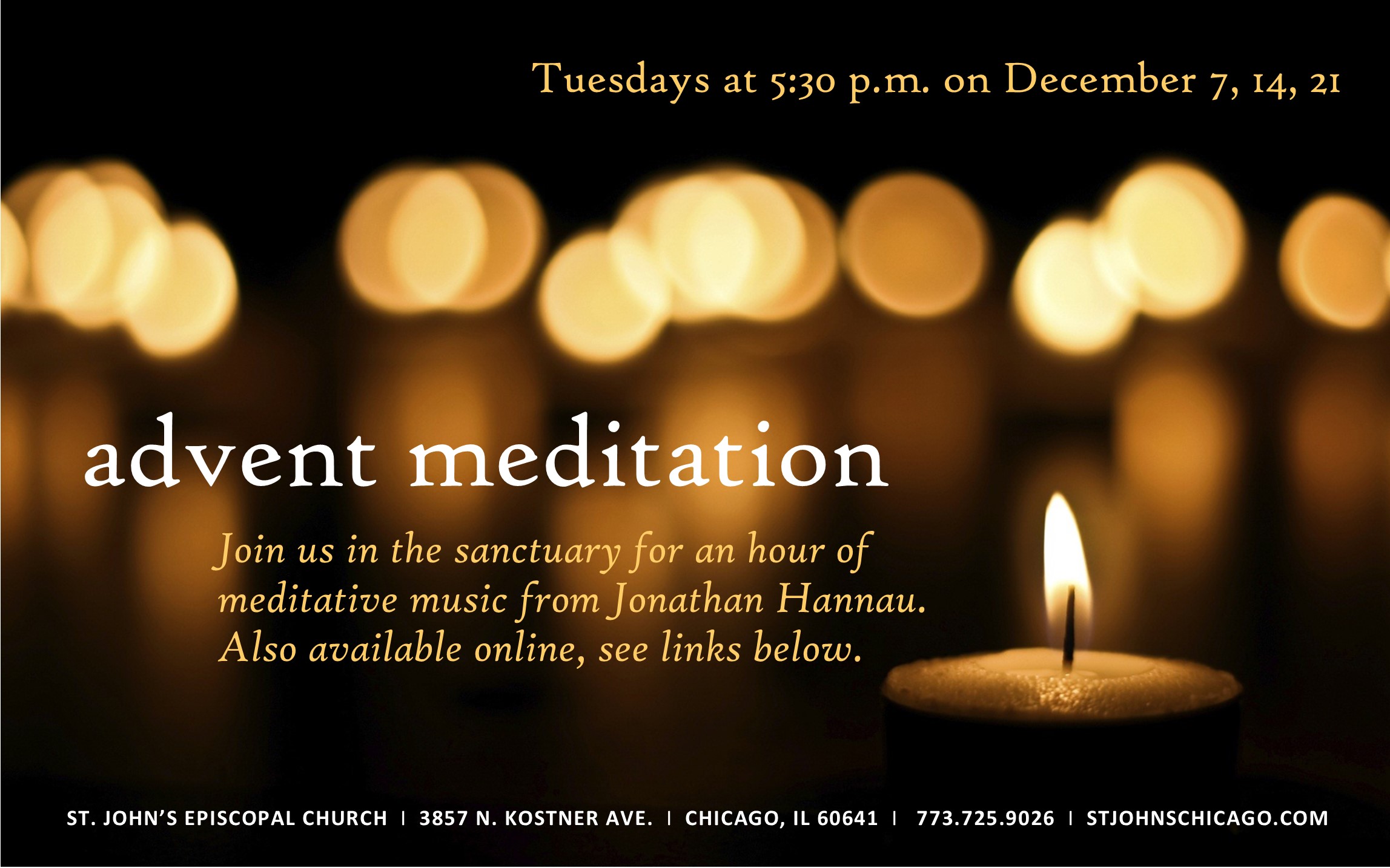 Advent Meditation St. John's Episcopal Church